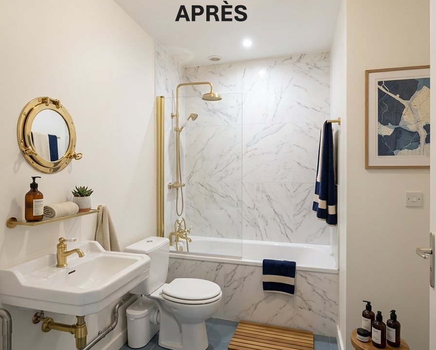 SALLE DE BAINS (après)